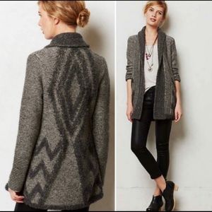 Anthropologie Angel of the North cardigan